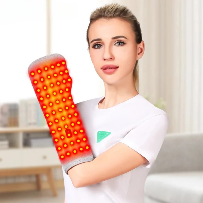 

Red Light Therapy Forearm Hand Wrap -3 Heat Settings Relieves Joint Pain Dry Skin for Winter Warmth Daily Hand Care
