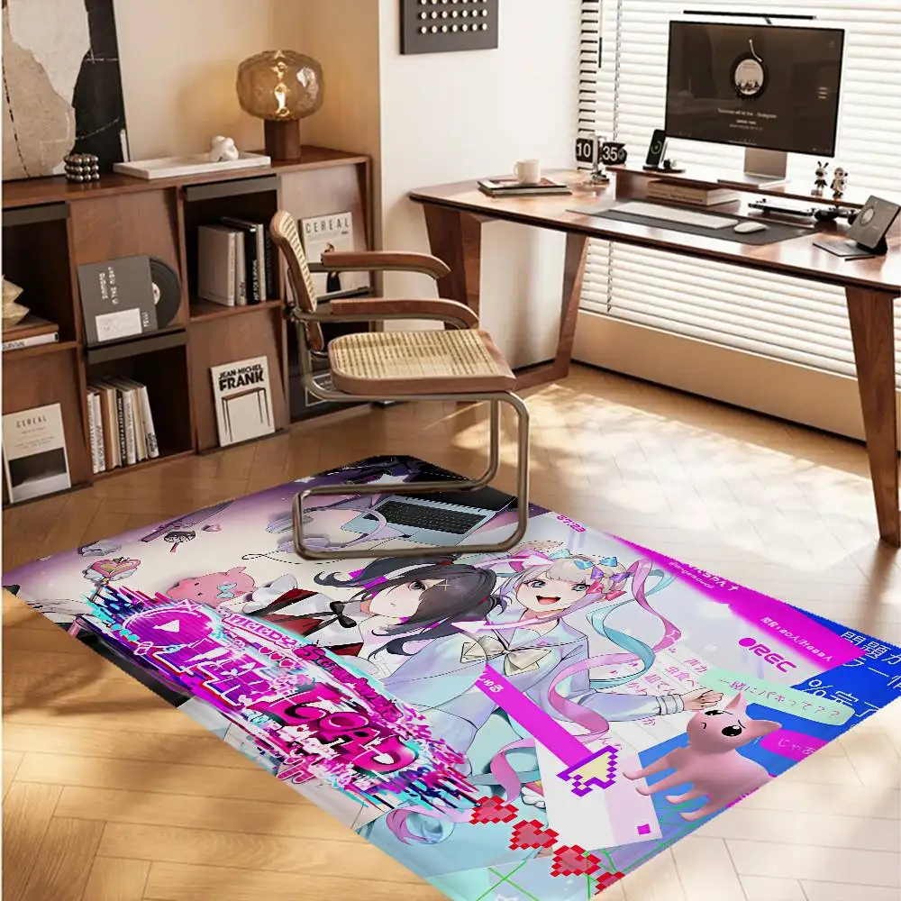 E-EEDY GIRL OVERDOSE Room Mats Anti-slip Absorb Water Long Strip Cushion Bedroon Mat Household Carpets