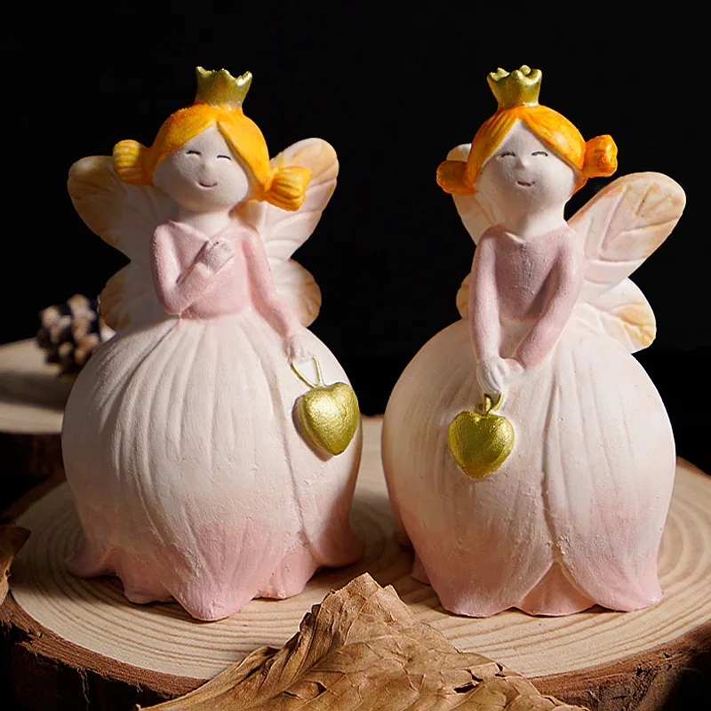 

Силиконовая форма для гипсовых фигурок: Фея, Лесной Ангел, Принцесса – для домашнего декора и литья гипса, идеально для подарков