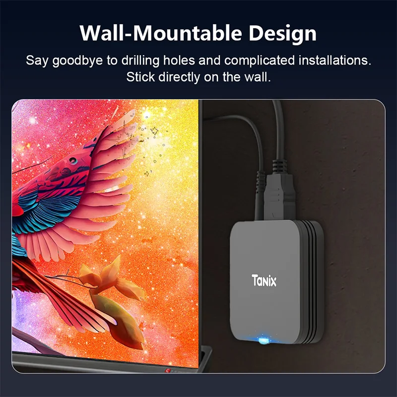 TANIX TX1 Allwinner H313 2G 16G Smart TV Box Android Set Top Box Streaming Media Player 2.4G Wifi 4K HD Mini TV Box Home Theater