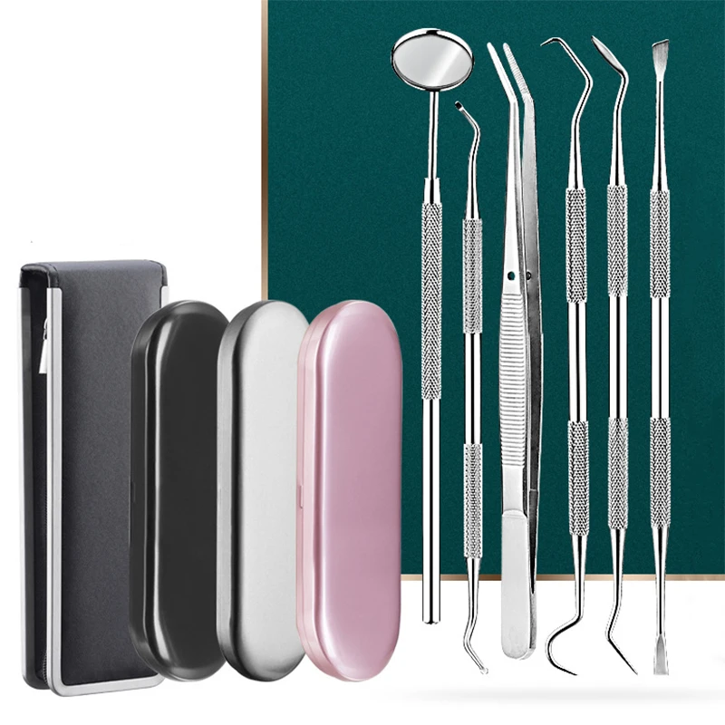 Stainless Steel Decalcification Kit Tartar Protector Decalcification Plaque Tea Stains Cigarette Stains Comes in a nice gift box