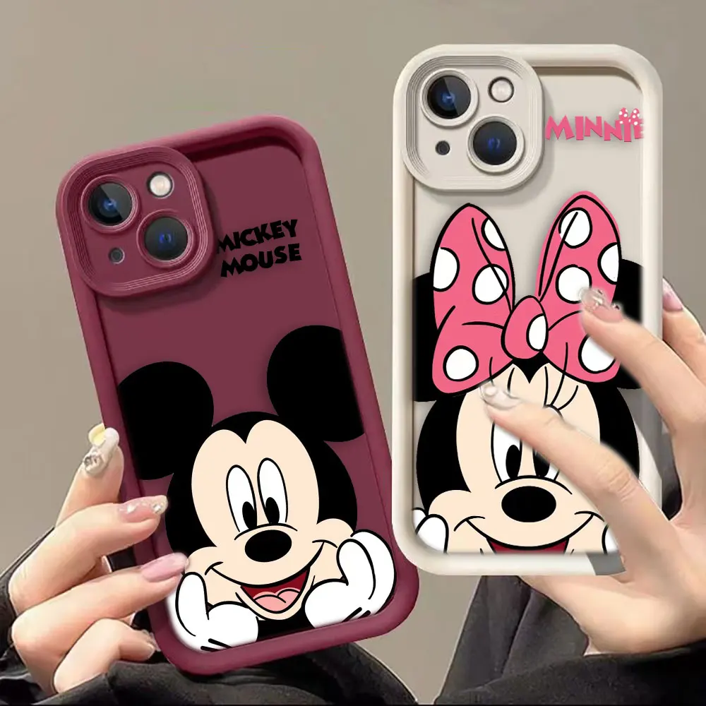 Mickey Minnie Mouse Phone Case For Infinix HOT 10 20 30 30I 40 40I SMART 5 6 7 8 ZERO 30 NOTE 12 G96 30 PRO VIP PLAY 4G 5G Case