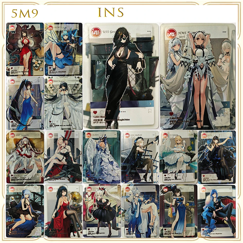 Anime Goddess Story 5M9 ACG INS Formidable IJN Noshiro IJN Taiho HMS Cheshire Boys Collectible Card Christmas Birthday Gift