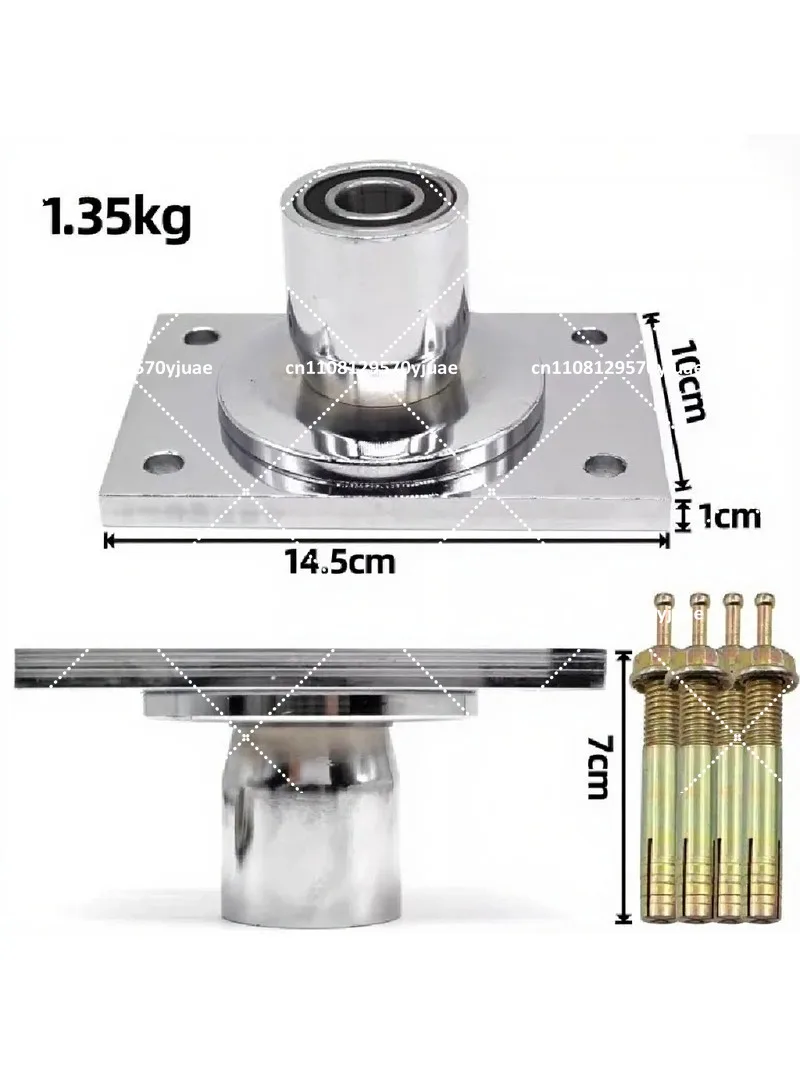 Pole Dance Fixed Plate, Easy Install Ceiling Mount for Roofing Performance
