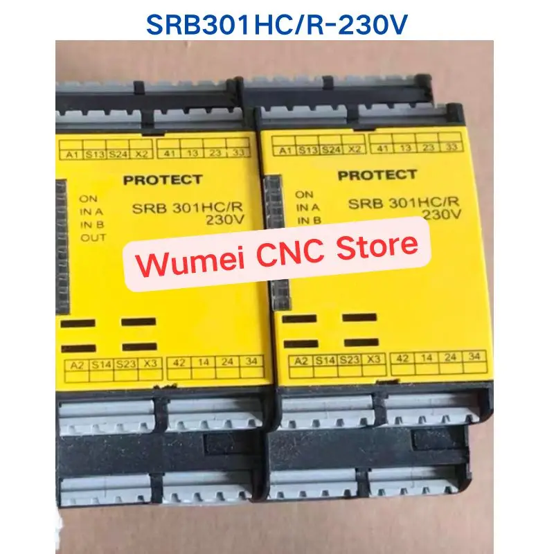 Second-hand test OK safety relay SRB 301HC/R-230V 1 piece