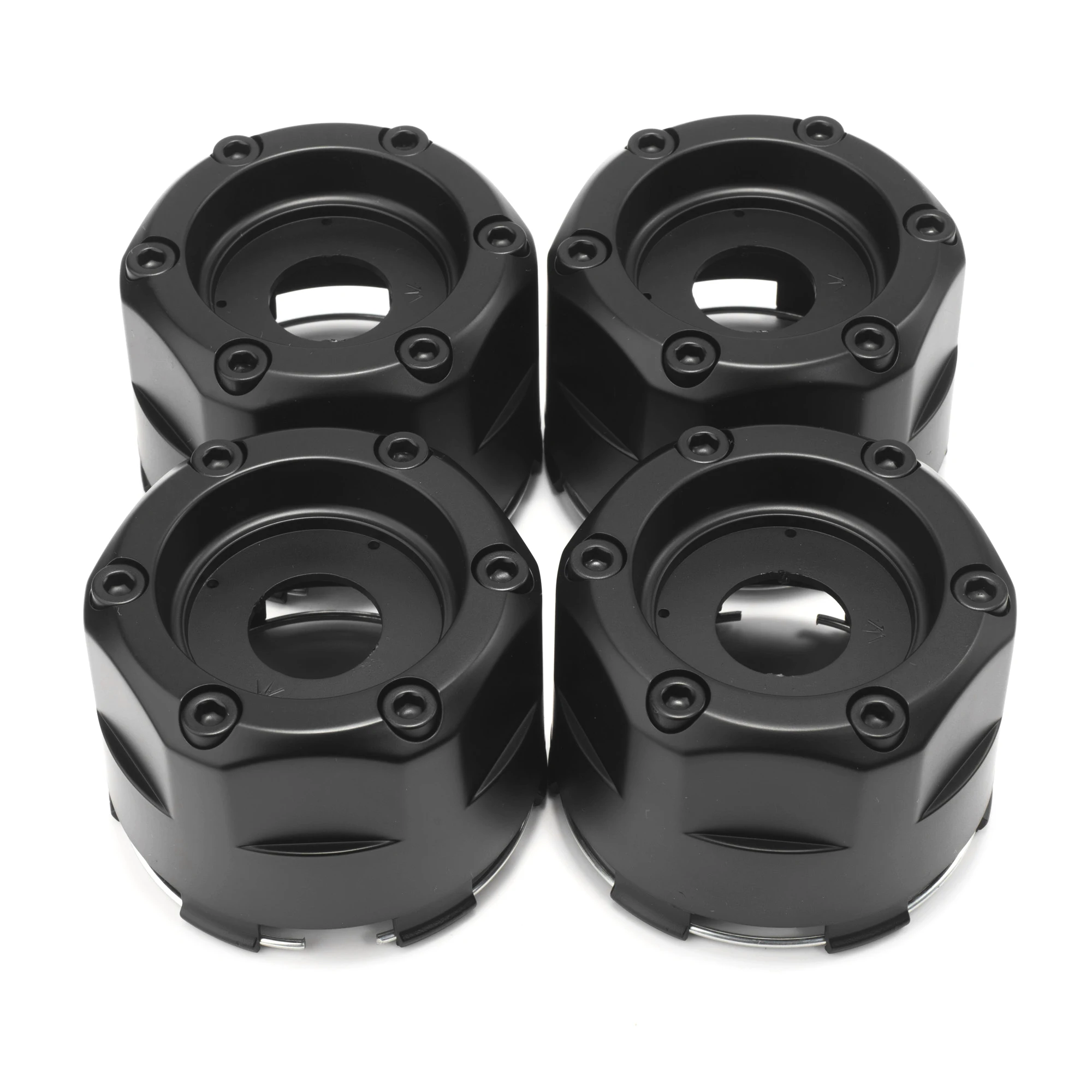 4pcs 80mm 78mm  Matte Black Wheel Center Cap For 5in #1003-47MB Rim Hub Cover Dust Refits No Logo Car Accessroies