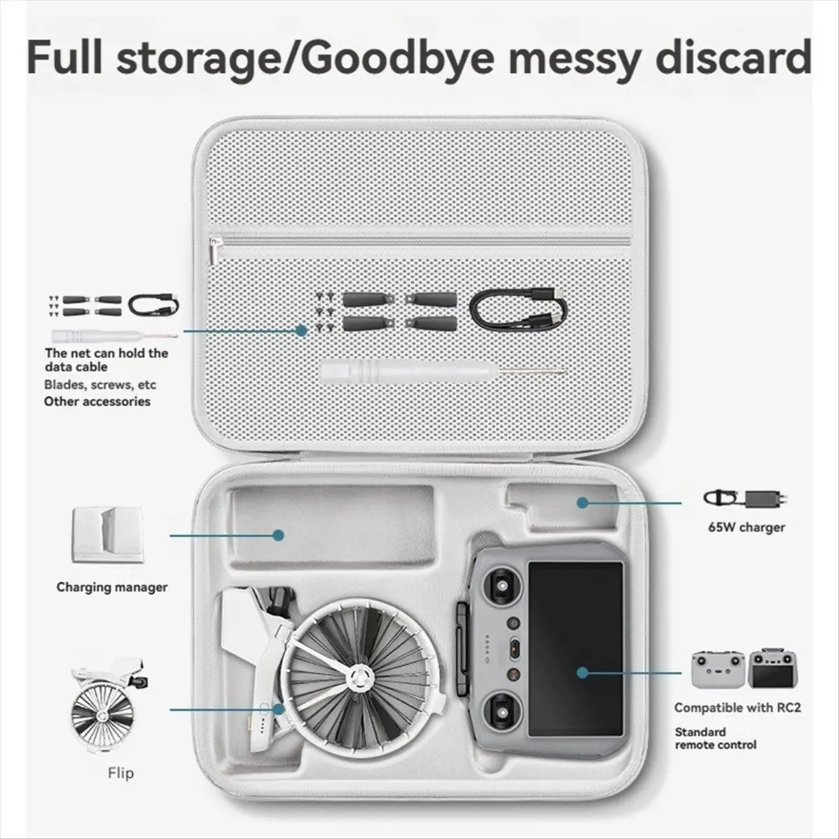 ^-summer-sale-drone-carrying-case-for-flip-dustproof-storage-organizer-with-shoulder-straps-protective-bag-for-drone-accessori