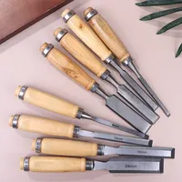 6/12/18/24mm 4 Pcs Wood Carving Chisels Set Professional For Woodworking With Ergonomic Wood Carving Tools DIY Auxiliary Tools