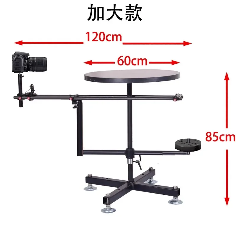 360 Degree 60cm Professional Horizontal Vertical Shooting Turntable Photo Booth Rotating Camera Platform