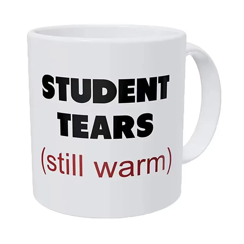 College Student Mugs Man Tears Coffee Mugs, Teacher Mug, School Education Unicorn Cup, Papa Dad Drinkware Anniversary Gift