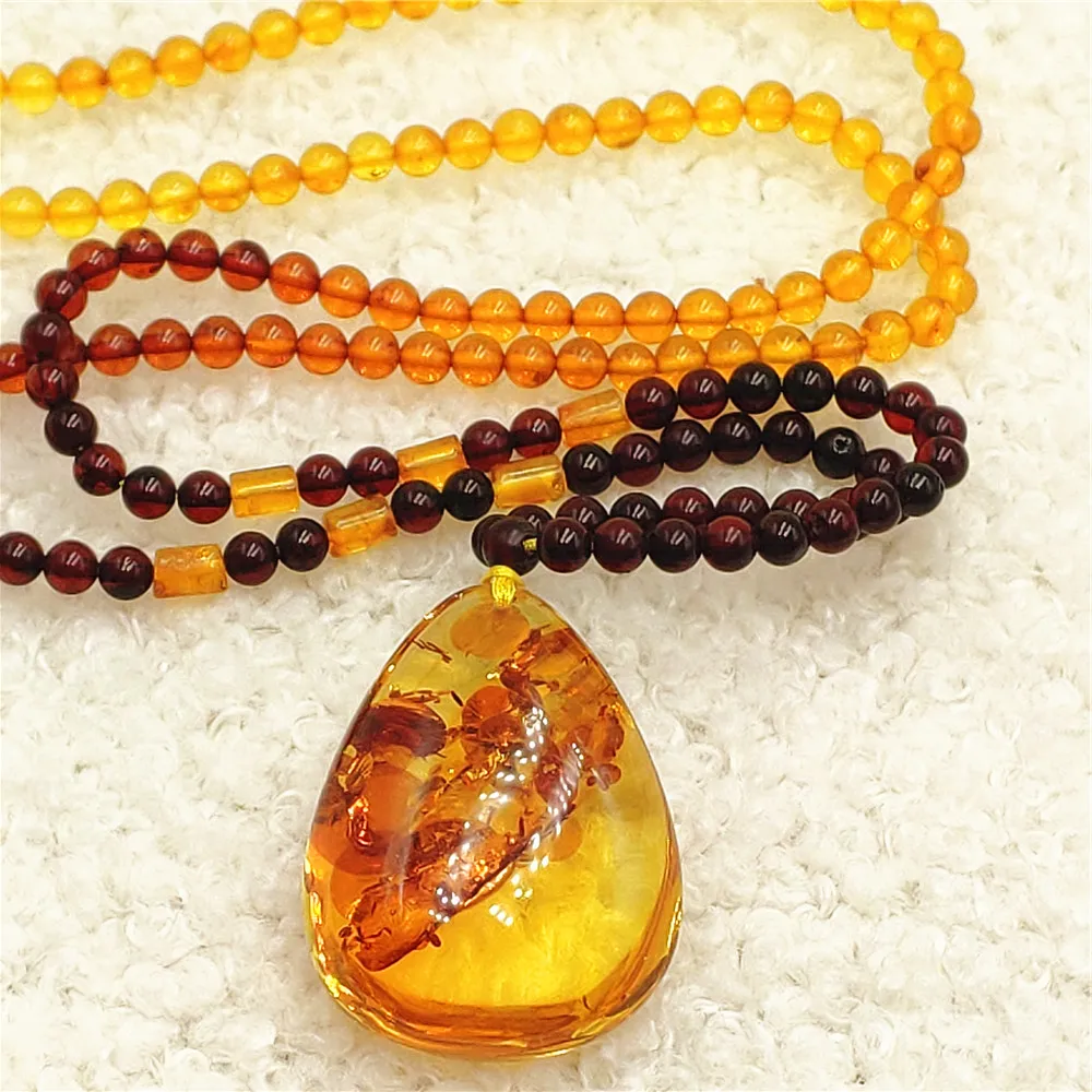 

Подвеска из натурального янтаря Piebald, круглые бусины, ожерелье, желтый янтарь, 34x25x12 мм, подвеска из драгоценных камней, ювелирные изделия AAAAA