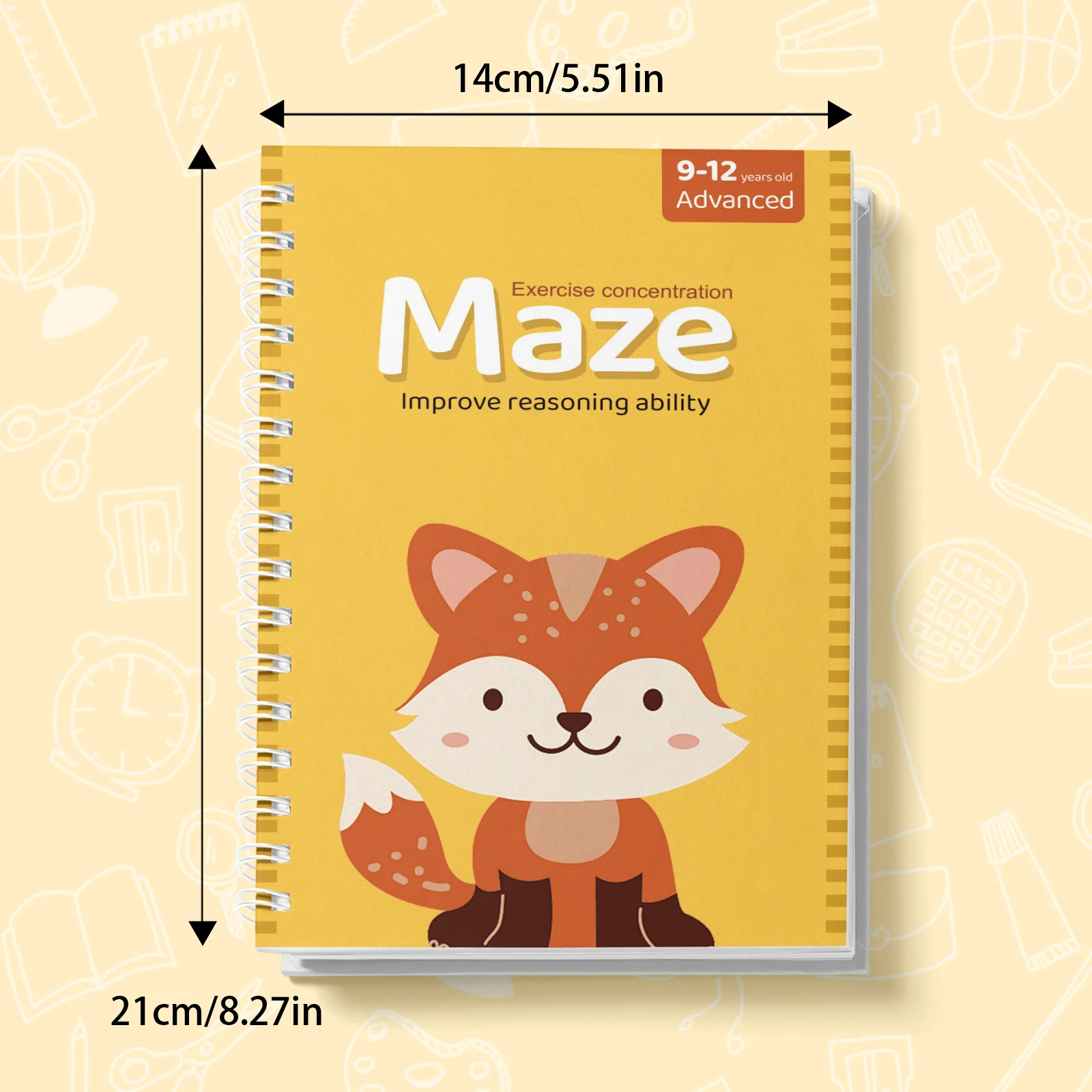 Maze Puzzle Books for Kids – Beginner to Advanced Labyrinth Challenges to Improve Reasoning Skills