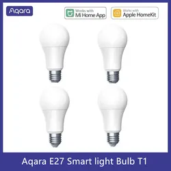 Aqara Smart light Bulb T1 E27 2700K-6500K 220-240V Smart LED Bulb Light Adjustable Color Temperature For Xiaomi Mi home HomeKit