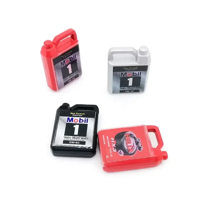 Symulacja metalowej beczki na olej, zbiornik na olej do TRX-4 SCX10 1/10 RC, dekoracyjny wisiorek, obciążnik, akcesoria