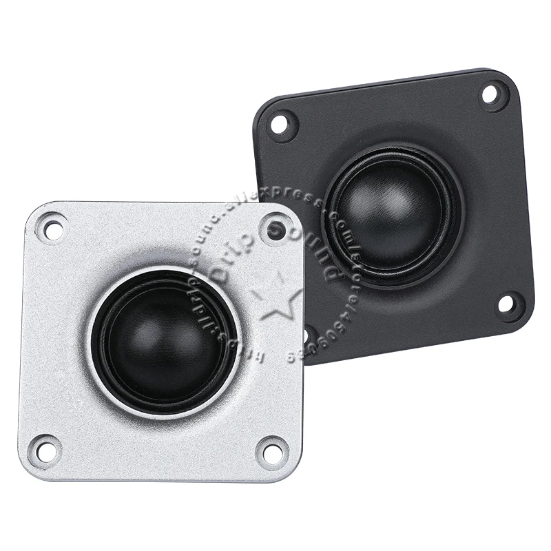 HIFI 실크 필름 트위터 홈 오디오 자동차 수정 트레블 스피커, 스테레오 라우드 스피커 혼, 4 옴 25 코어, 6 옴 20 코어, 2 개