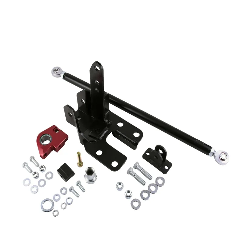 KYJKS 2 Year Warranty Steel Black for Jeep Wrangler JK Offroad Auto Steering & Suspension Reinforcement Kits Center Link Parts