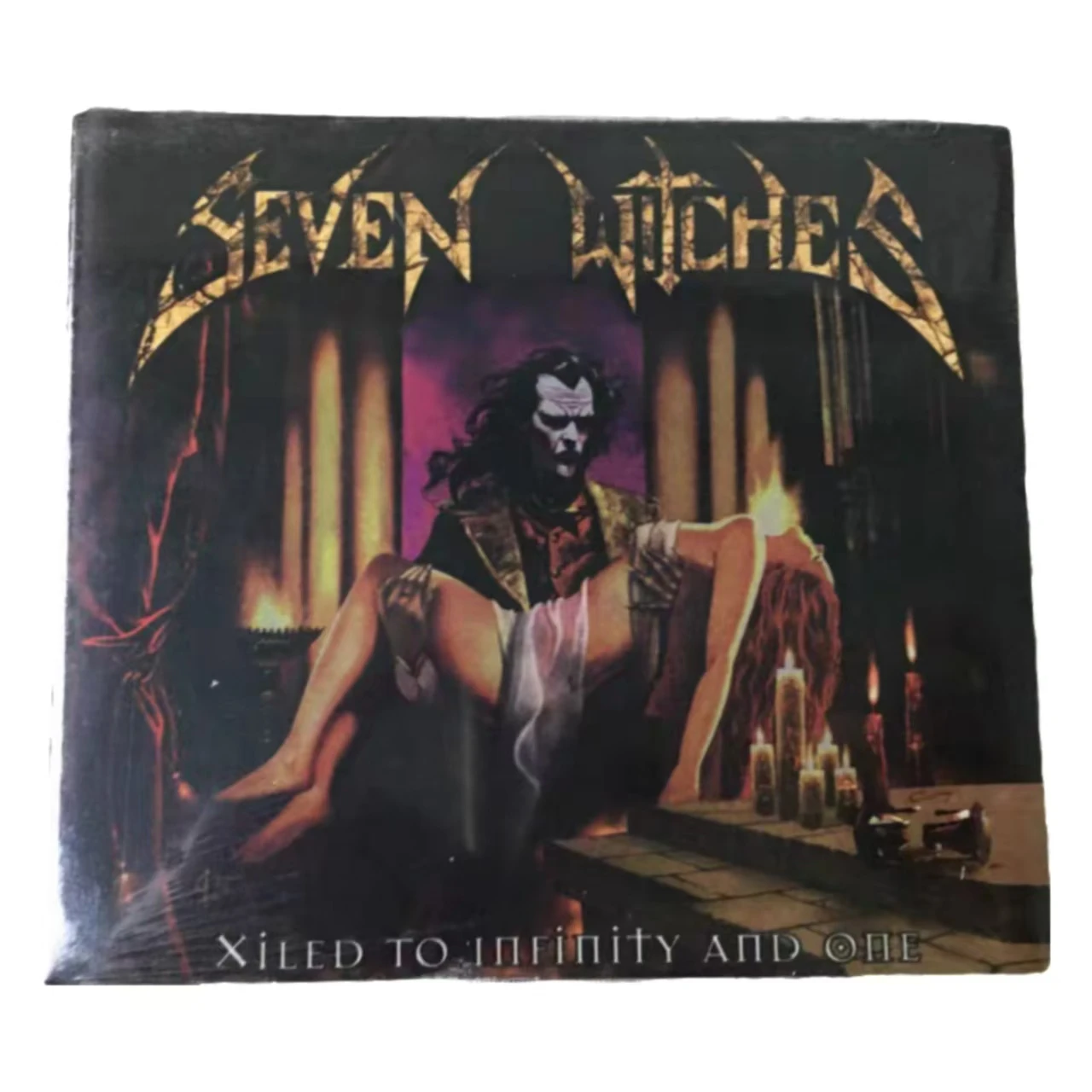 CD Sete Bruxas Xiled To Infinity e One,2002 Discos de Ruído, Power Metal, Aparência de Convidados de Jon Oliva, Álbum Final de Wade Black