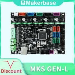 Makerbase MKS Gen_L V1.0 3D Printer Parts Control Board compatible with Ramps1.4/Mega2560 Gen L