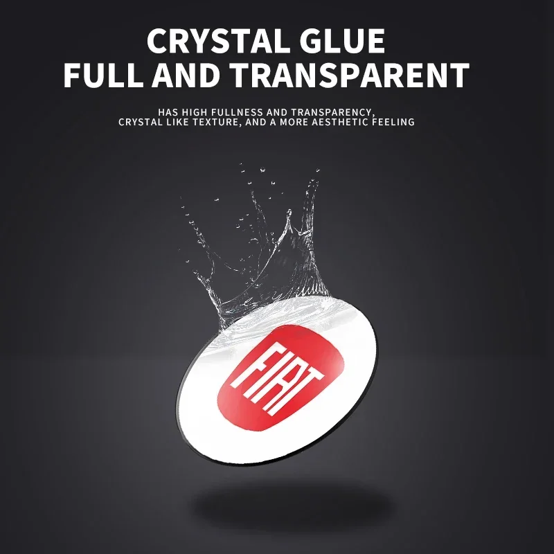 2/5/10PCS Car Lock Sticker Keyhole Anti-blocking Protection Styling For Fiat 500 Punto Stilo Ducato Palio Bravo Doblo Panda B