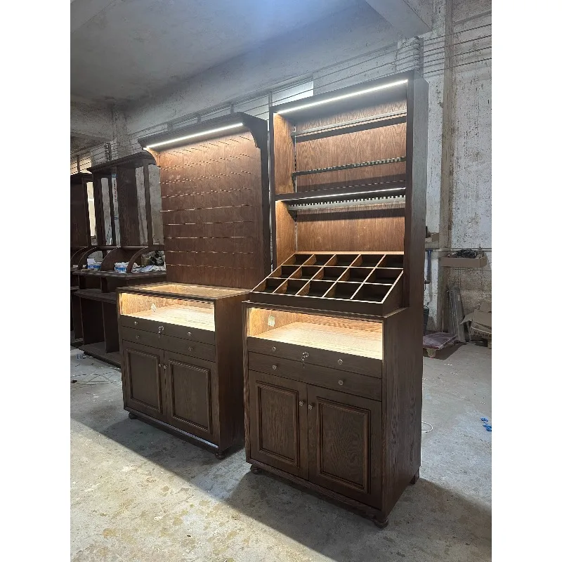 Jewelry cabinets Jewelry cabinets Earrings necklaces bracelets headbands display cabinets vintage showcases second-hand store sh