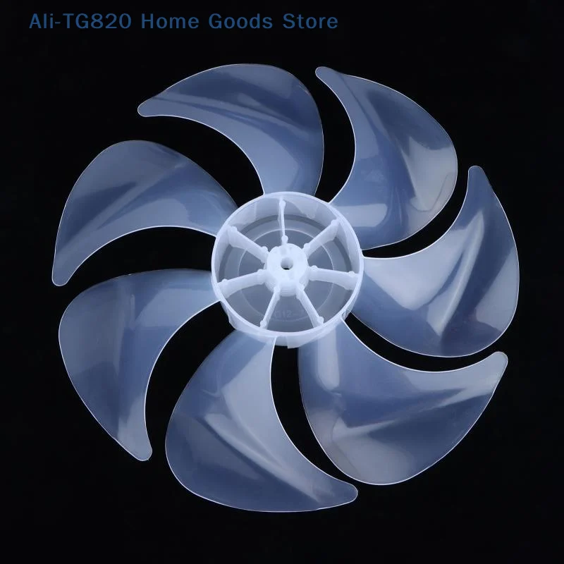 [TG820]Replacement Pedestal Fan Blades 12 Inch 7 Leaves Universal Electric Parts For Floor Desk Wall Fan Office Home