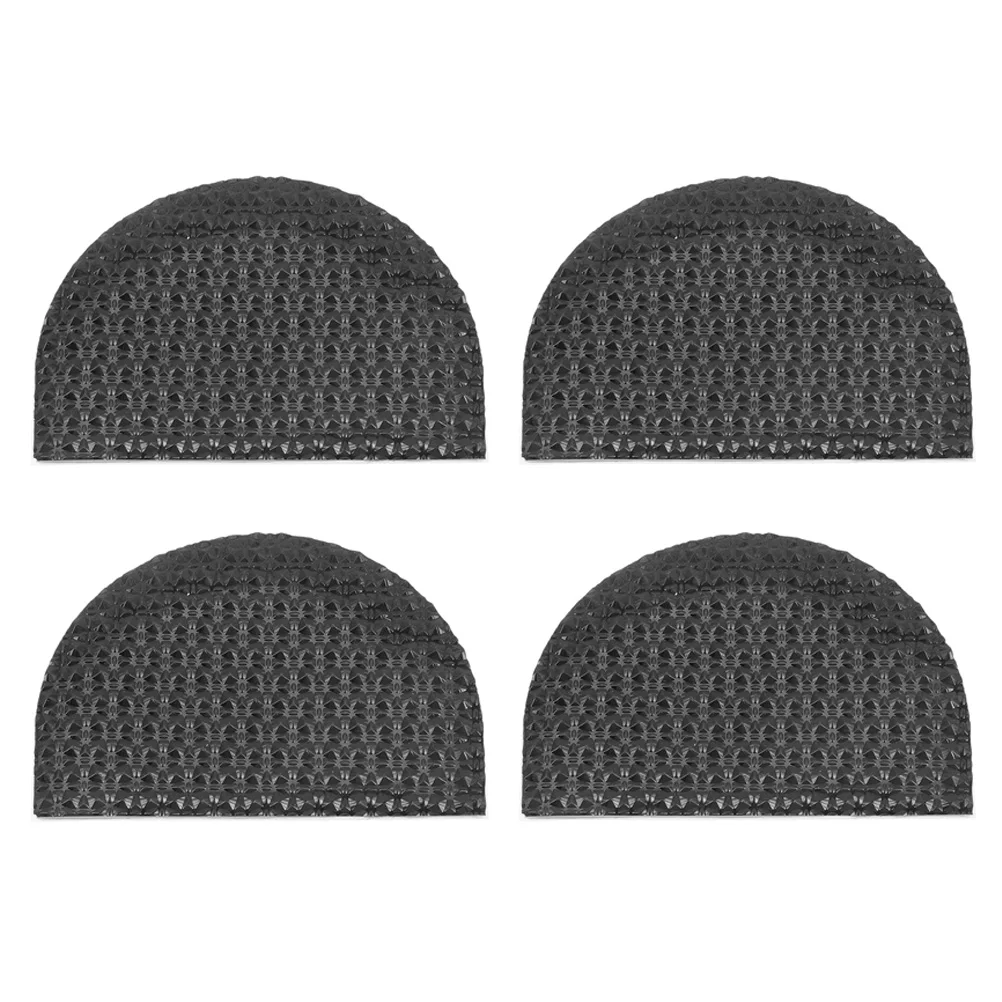 

2 Pairs Sneakers Non-slip Stickers Protective Pads Shoe Anti-wear Shoes Cushions Black