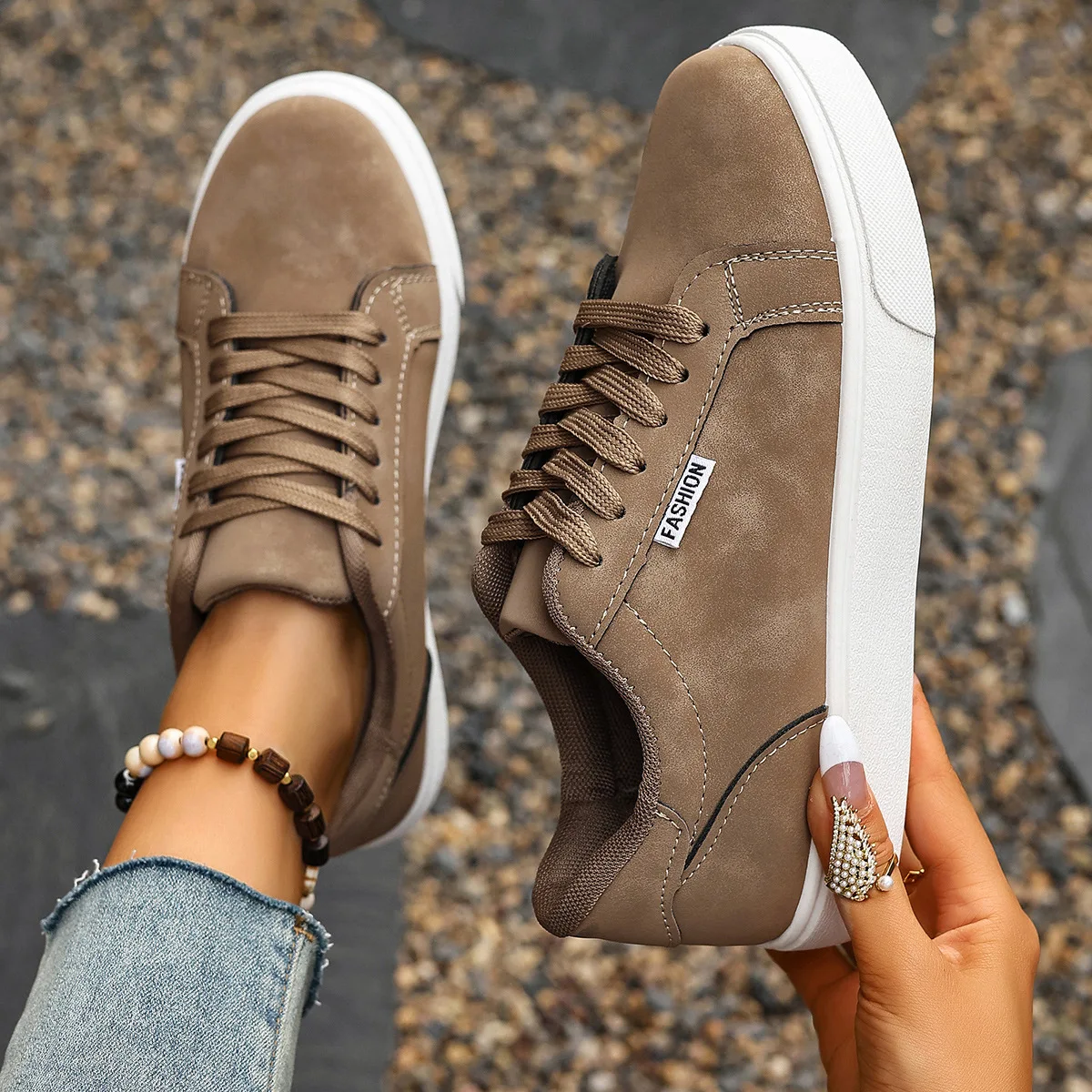 2026 New Fashion Women Lace Up - Vans Shoes Old Skool 评论和价格