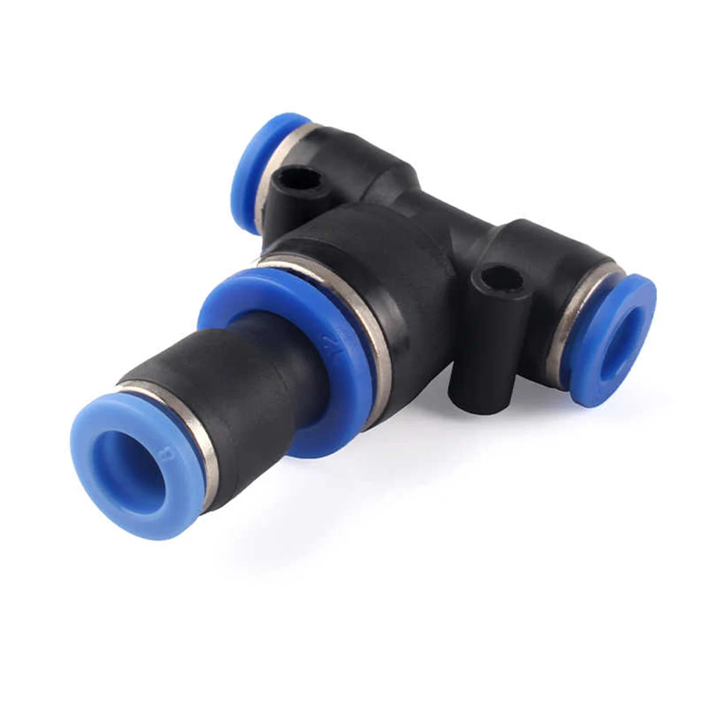 1/5/10/15 قطعة تركيبات موصل هوائي التوصيل دفع في المخفض من خلال PGJ 6/8/10/12 مللي متر أنبوب إلى أنبوب 4/6/8/10 مللي متر