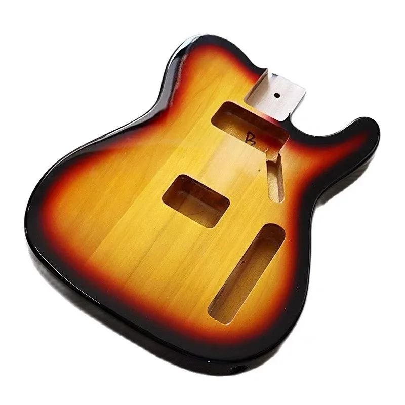 

Poplar Costomized Electric Guitar, Body Finished Luthier, DIY Unfinished, Custom Sunset Guitar Barrel Parts, High Quality