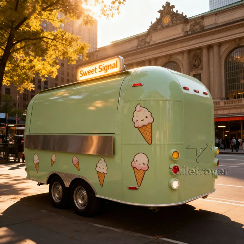 Коммерческая тележка для еды