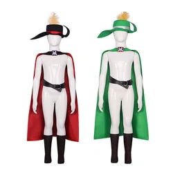 Anime Movie Puss In Boots PUSS Adult Kids Cosplay Costume Cloak Hat Belt Suit Cat PUSS Full Costume Halloween Costumes