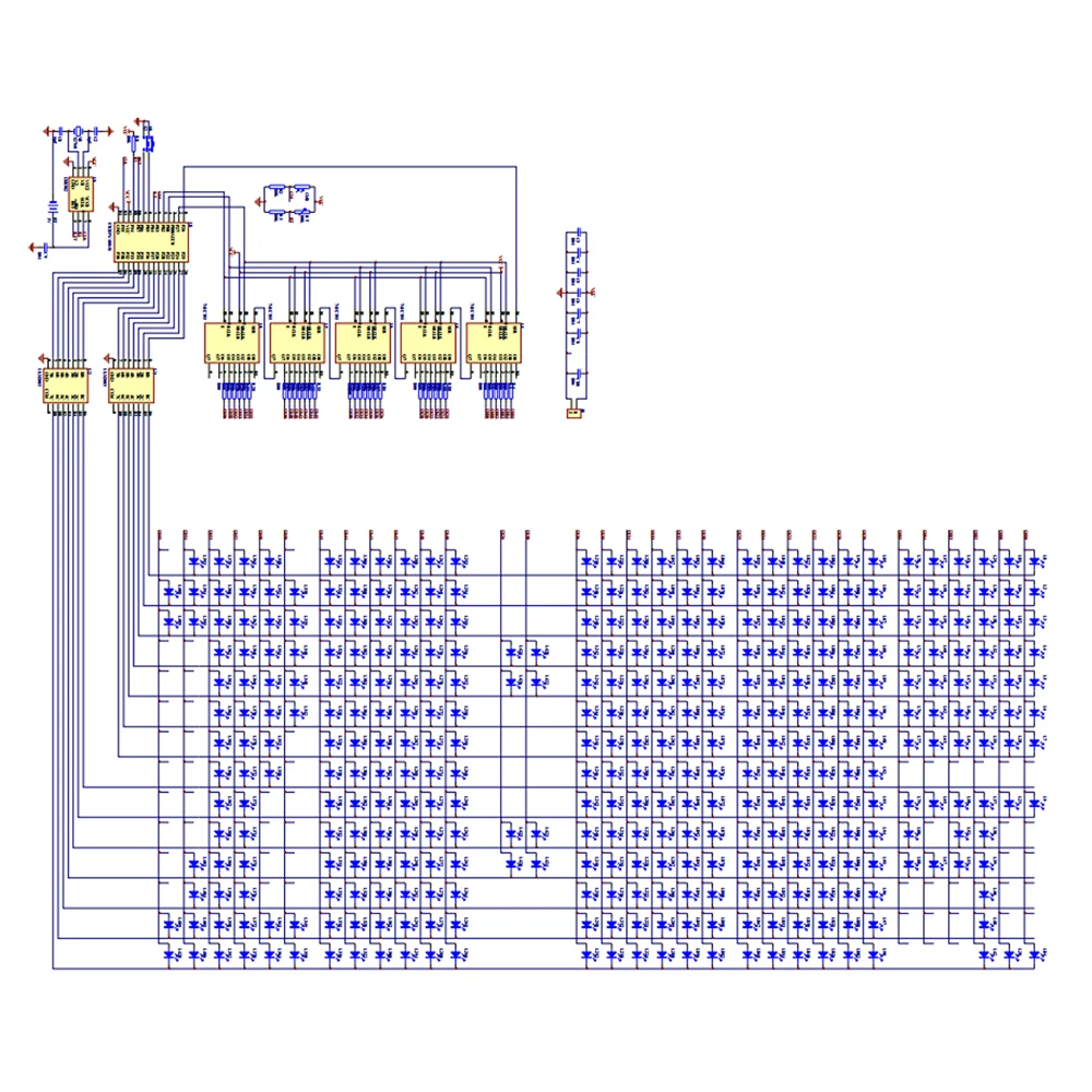 Kit fai da te Progetto di saldatura elettronica Orologio digitale a matrice di punti LED con 51 microcontrollori Luminosità automatica Tempo Temperatura