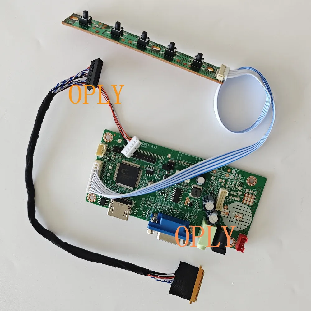 

Kit for N173FGE-L21 N173FGE-L23 N173FGE-L63 N173FGE 1600X900 40pin LED 17.3" HDMI-Compatible VGA 58C Controller board