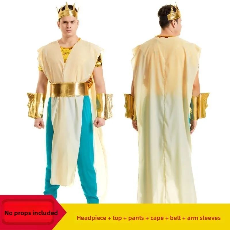 Princ sereia traje feminino adulto crianças loween desempenho roupa pai-filho ow bar princ lady fi cauda