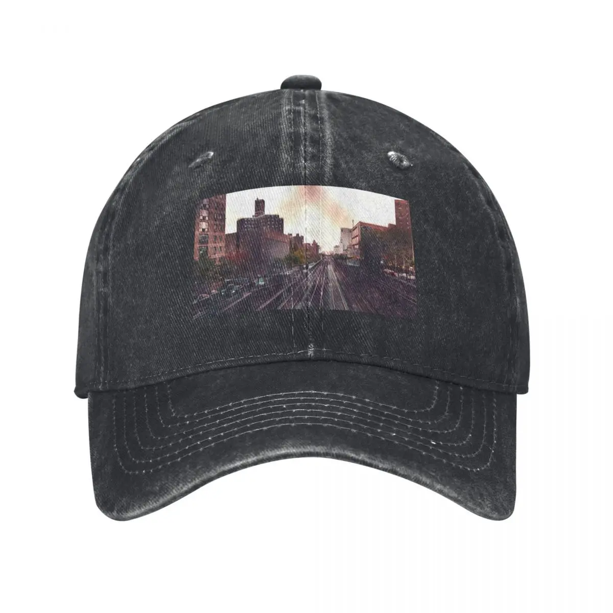 DV - Train Tracks Baseball Cap funny hat hard hat Men's Hats Women's