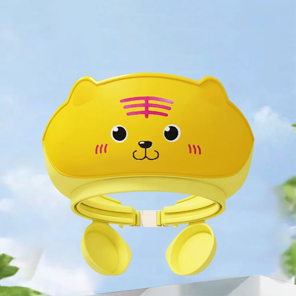 

Cute Animal Shape Baby Shower Cap Soft Adjustable Baby Shampoo Cap Eye Ear Protection Waterproof Children's Bath Cap For