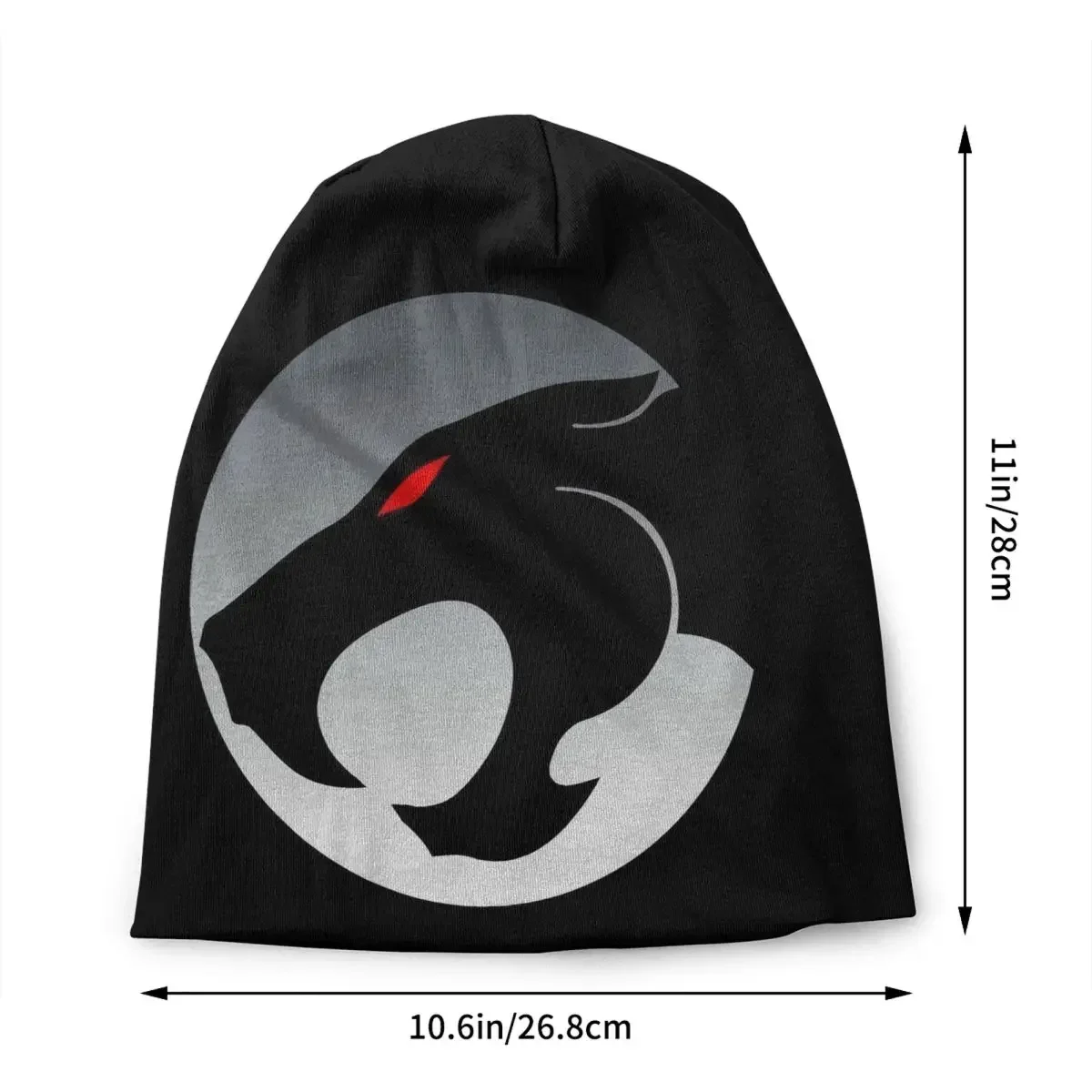 Cartoon Anime Thundercats Logo Bonnet Hat Knitting Hats Men Women Cool Unisex Winter Warm Skullies Beanies Caps