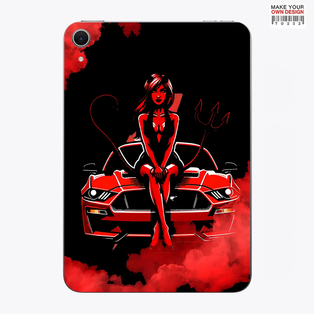 For iPad MINI 5 6 7 Pro 9.7 Ipad 7 8 9  Full Cover Colorful Back Skin Covers Decal Skin Protector Sticker
