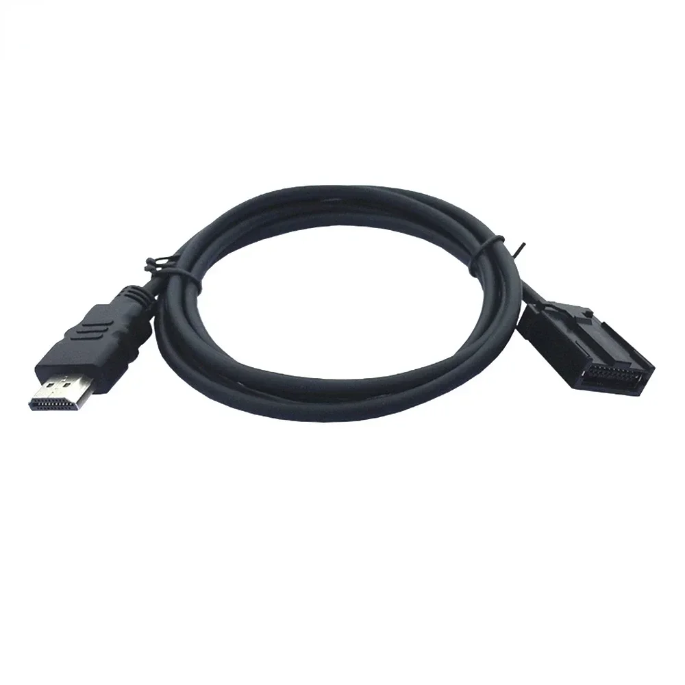 HDMI EM male molded inner membrane ABS shell with plug to HDMI AM1.4 version car mounted high-definition connection cable