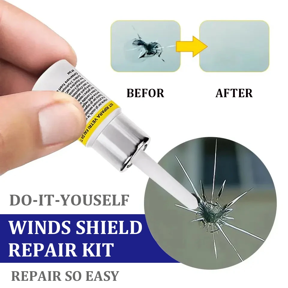 

Car Cracked Glass Repair Kit Windshield Nano Repair Liquid Auto Window Windshield DIY-Tools Glass Scratch Wholesale Dropshipping