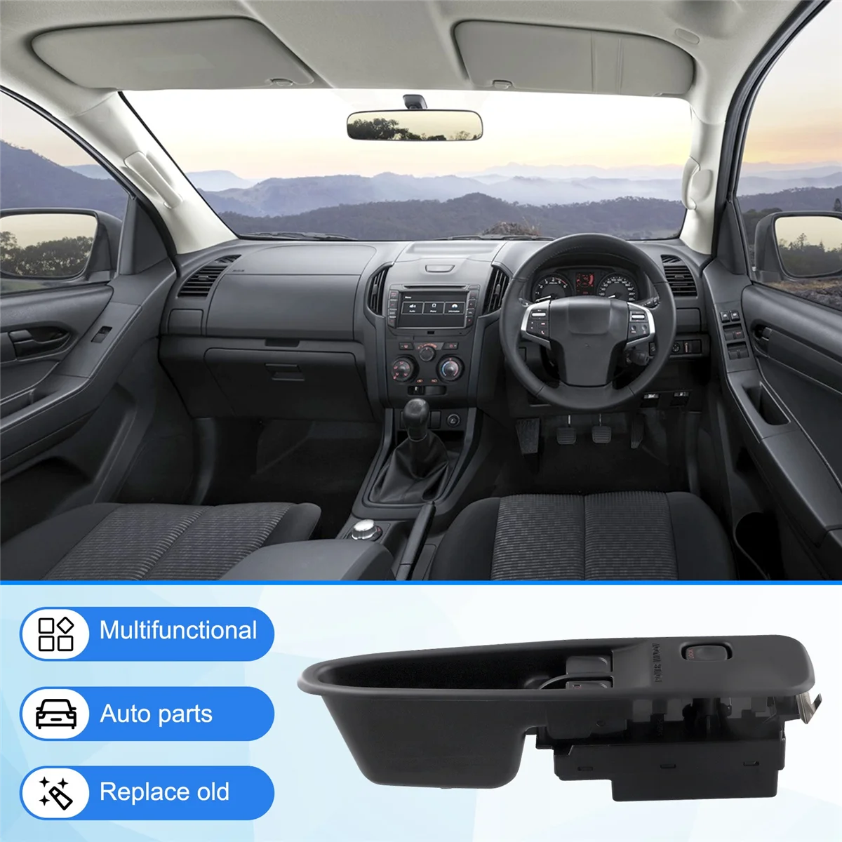 

Прочный переключатель стеклоподъемника, подходящий для ISUZU 6HK1 FVR34