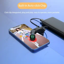 Mobile Phone  Auto Screen Clicker Live Stream Mute Tiktok like tap Physical Simulation Game Continuous Click For ios android