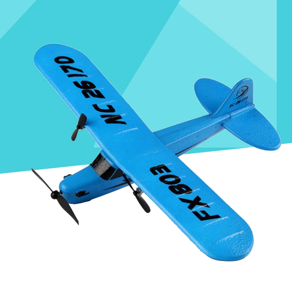Rc Flugzeug Flugzeug 2,4G Zwei-Wege Starrflügel Segelflugzeug Licht Umweltfreundlich Lange Flugzeit Leistungsstark