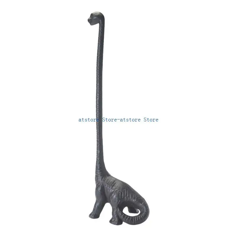 

H37D Dinosaur Designs Paper Towel Holder Functional Dinosaur Paper Towel Holder Vintage Farmhouses Kitchen Decors Stand