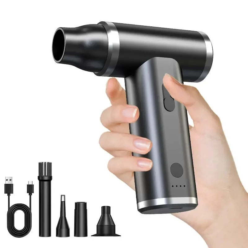 Portable High-Power Turbo Fan - Handheld Mini Blaster Fan for Outdoor Camping