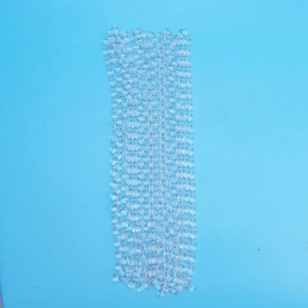 5 قطعة ستارة سلسلة الديكور كريستال واضح الخرز لامعة شرابة قلادة ل نافذة الباب معلقة لا تجميع المطلوبة للحزب #3