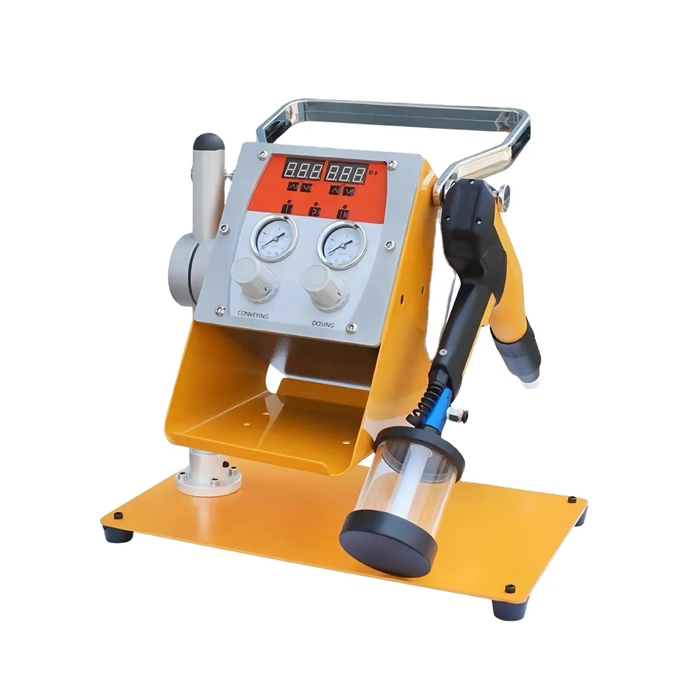 Cheap Manual Portable Powder Coating Paint Spray Machine Equipment for Testing Painting