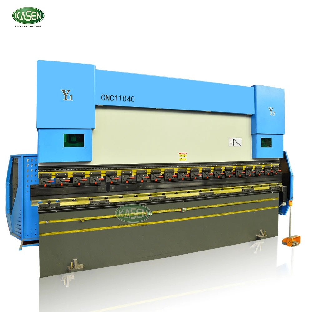 125T/3200 مللي متر Da53t 4 + 1 محور الصحافة الهيدروليكية الفرامل الصفائح المعدنية للطي الانحناء هاين