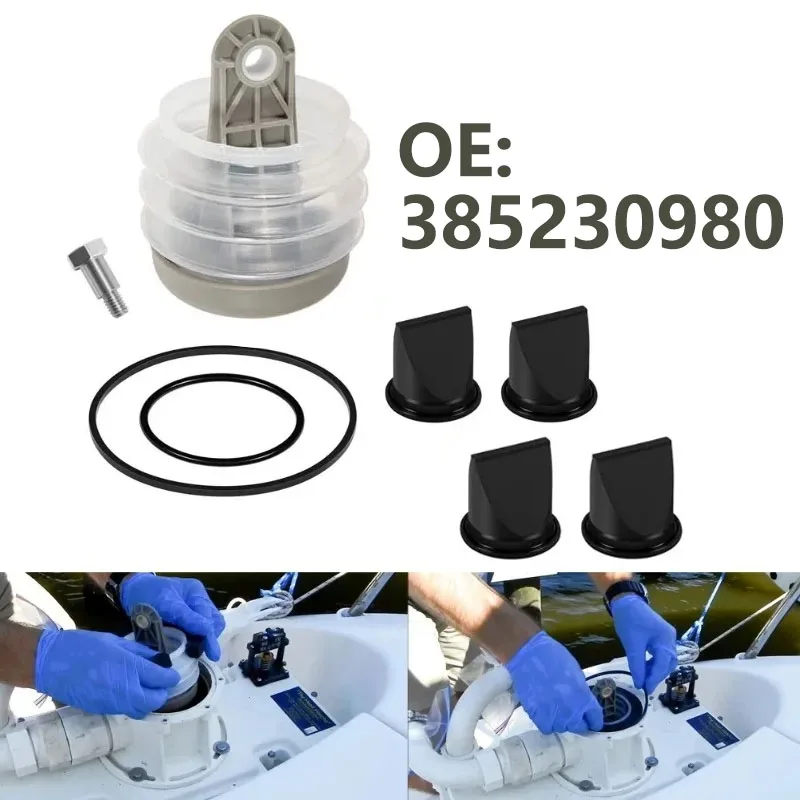 

385230980 Комплект сильфонов насоса для моделей Dometic S, T, VHT VG S12D, S12DAB, S24D, S32D, S115A, S12, 52A, S32, T12, T24, T32