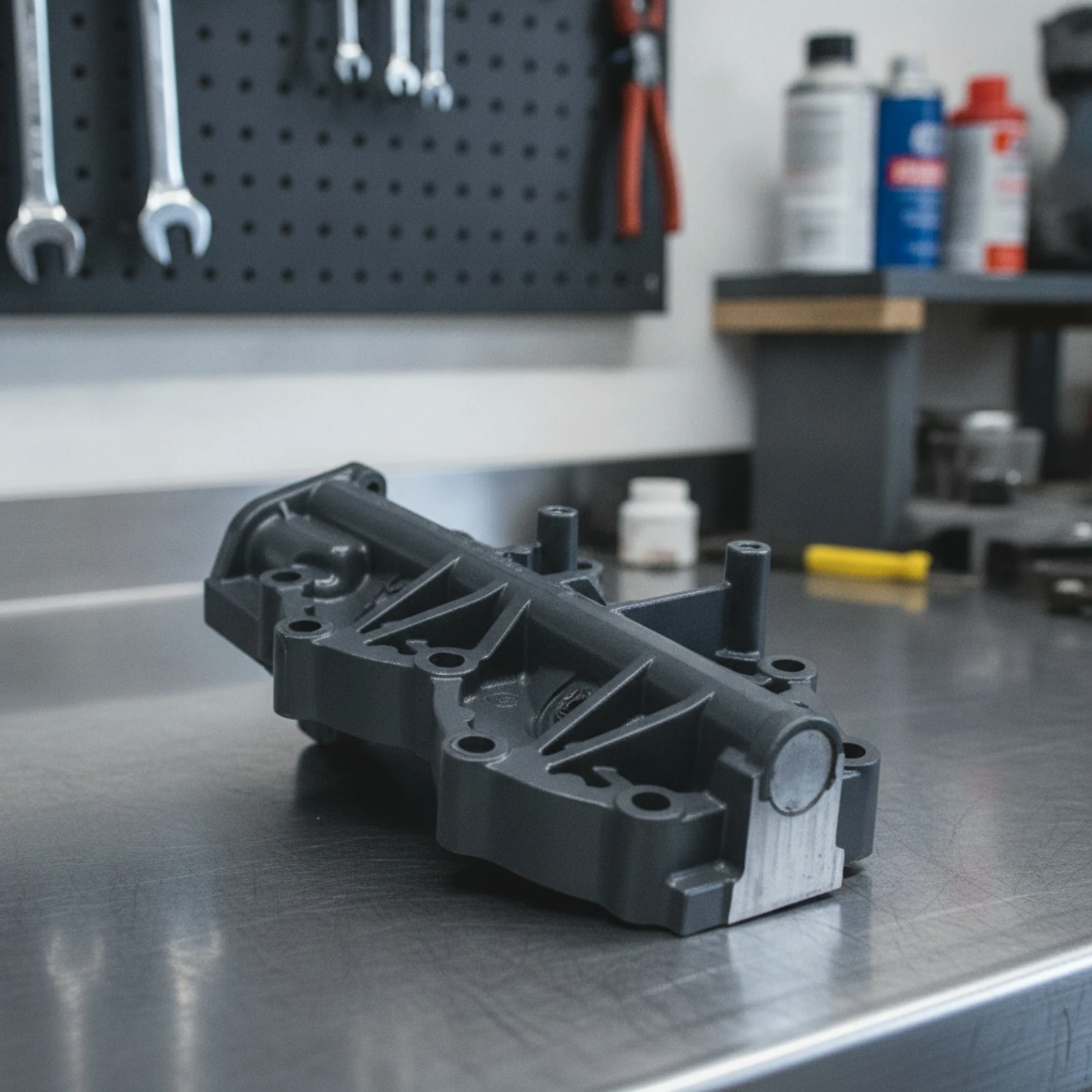 Outboard Cylinder Head Replacement 2-Stroke Cylinder Head Hardware Long-Lasting Standard for Mechanics, Workshop
